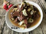 卷心菜炖血豆腐