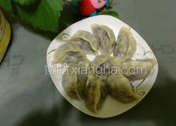 紫卷心菜蒸饺