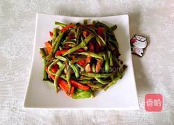豆角炒肉的做法图解8