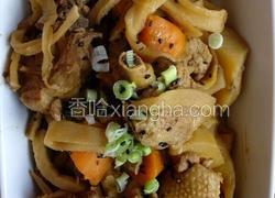 葫芦条烧老鸭煲