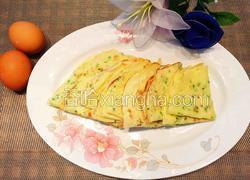 葱花鸡蛋饼