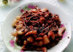 干豇豆炒五花肉