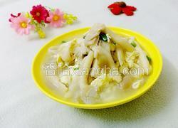 袖珍菇鸡蛋汤