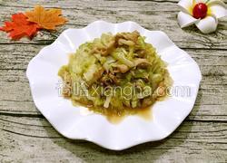 卷心菜炒鸡肉