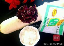 酸爽白萝卜（出水芙蓉）的做法图解1