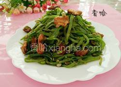 扁豆丝炒肉
