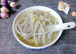 瘦肉绿豆芽汤