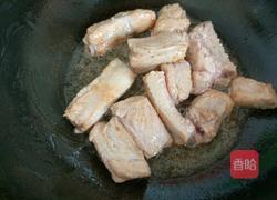 红烧排骨彩椒芋头的做法图解6