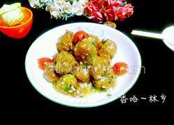 肉丸子包白萝卜