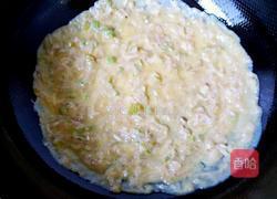 绿豆芽鸡蛋饼的做法图解8