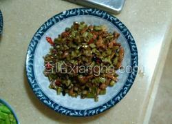 酸脆的空心菜梗炒肉丝