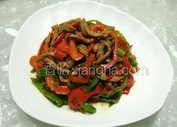 彩椒肉丝