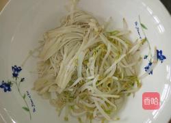 凉拌绿豆芽的做法图解4