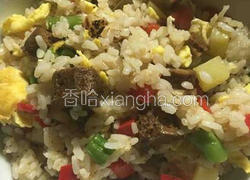 繁花似锦素火腿炒饭
