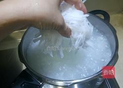 萝卜丝肉片鱿鱼粥的做法图解6