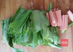 蒜蓉油麦菜的做法图解1