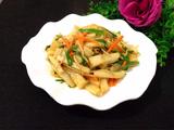 绿豆芽炒年糕的做法[图]
