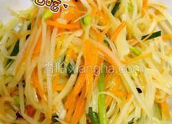 五彩豆芽菜土豆丝