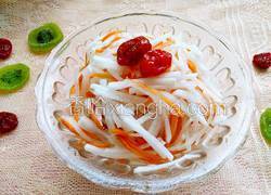 糖醋白萝卜条(健胃消食)