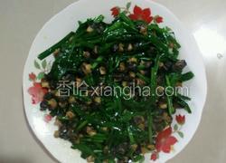 韭菜炒螺丝肉