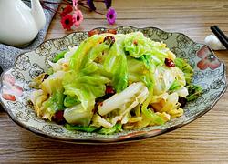 凉拌手撕卷心菜