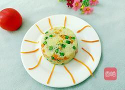 豌豆胡萝卜蛋炒饭的做法图解11