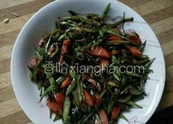 豆豉香肠炒豆角