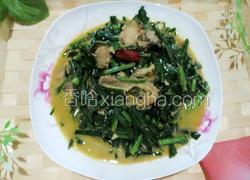 韭菜炒蛤肉