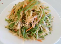 扁豆炒土豆丝