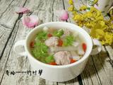 白萝卜肉圆汤