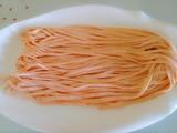 彩色面条