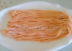 彩色面条