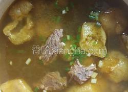 咖喱牛肉粉丝汤
