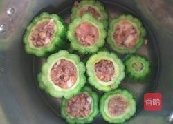 苦瓜酿肉的做法图解6