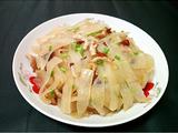 白萝卜炒肉丝