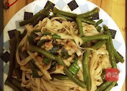 豆角拌面的做法图解4
