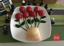 含苞待放的玫瑰花的做法图解8
