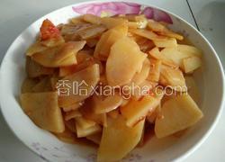 西红柿炒土豆片