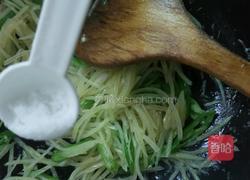 青椒土豆丝的做法图解7