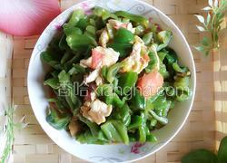 青椒西红柿炒鸡蛋