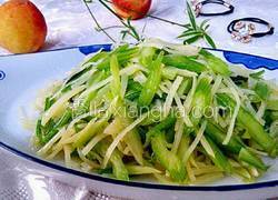 芹菜炒土豆丝
