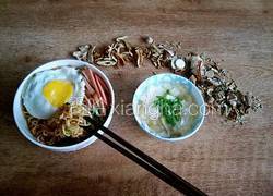 方便拌面 加 旋风榨菜汤