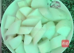 罗卜炖牛腩的做法图解3