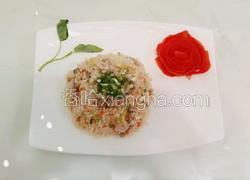 蕃茄鸡蛋肉丝炒饭