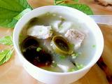 瘦肉鱼片皮蛋汤
