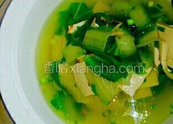 青菜豆腐汤