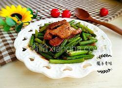猪肉炒蒜苔
