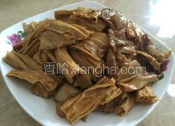 红烧肉焖腐竹