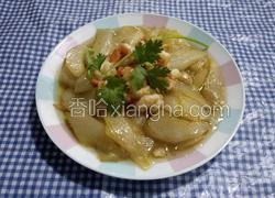 秋黄瓜炒虾球