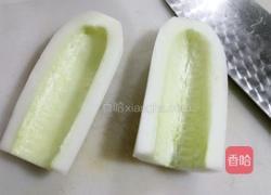 秋黄瓜炒虾球的做法图解1
